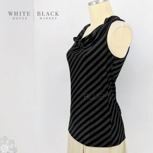 WHITE HOUSE BLACK MARKET Stretch Top S